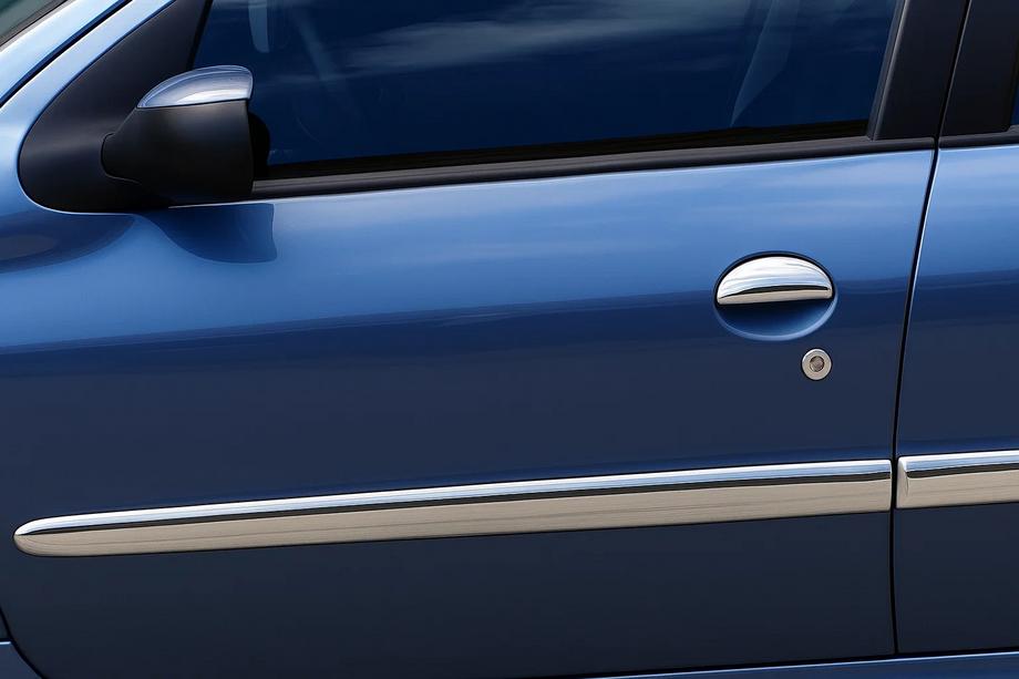 Peugeot 206 1998–2024 Durvju moldingu komplekts (4 gab., nerūsējošais tērauds) Image
