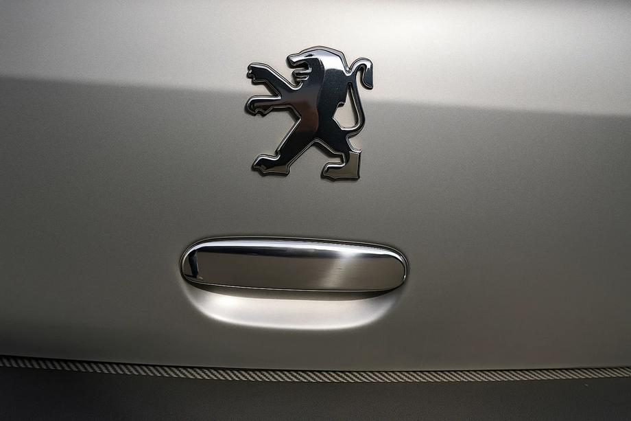 Peugeot 307 2001–2008 Hroma uzlika bagāžnieka rokturim (nerūsējošais tērauds) Image