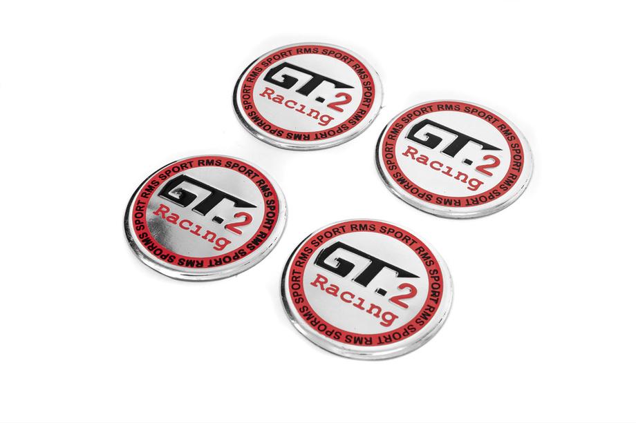 GT2 V2 60 mm disku centrālo vāciņu uzlīmes (4 gab.) Foto 2
