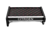 Citroen Jumper 1995–2006 Paneļa plaukts 1995-1999 (Melns ar sarkanu šuvumu) foto 2