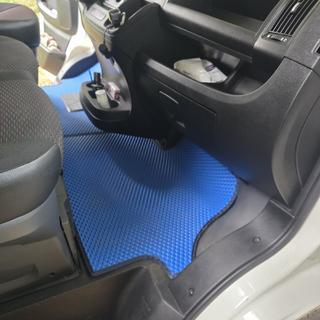 EVA auto paklājiņi (zili) foto 2