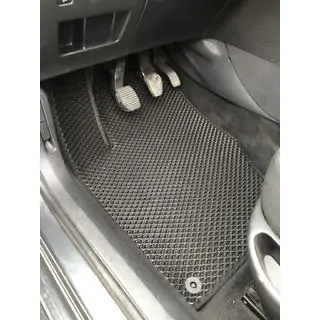 EVA auto paklājiņi (melni) foto 3