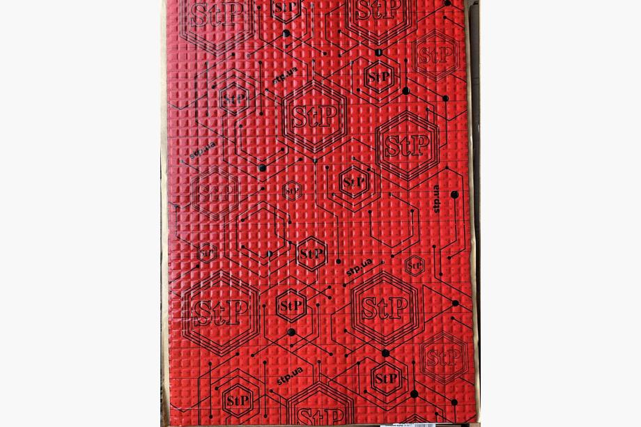 RESOLUT R4 vibroizolācijas loksne 4 mm (75x50 cm) Foto 3