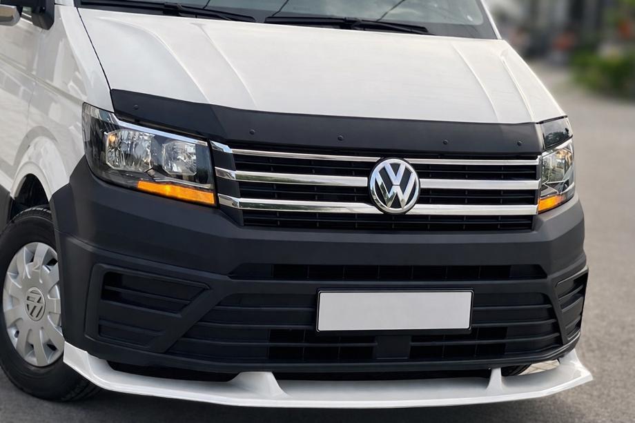 Volkswagen Crafter 2016– Priekšējā bufera lūpas spoilers (krāsošanai) Image