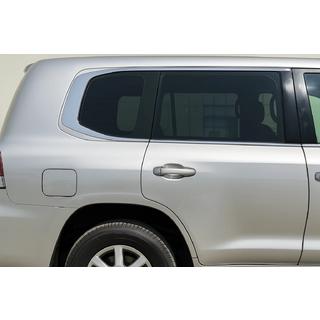 Hromētas logu apmales dizains LC300 (nerūsējošais tērauds) Toyota Land Cruiser 200 2007–2021 foto 2