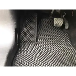EVA auto paklājiņi (melni) foto 3