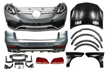 Mercedes GLE/ML class W166 2011–2018 Restailinga komplekts ML uz GLE AMG foto 2