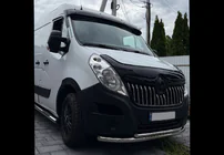 Renault Master 2011–2023 Vējstikla deflektors V2 (spīdīgi melns, 5 mm) foto 6