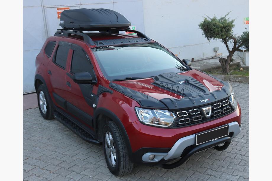 Dacia Duster 2018–2024 Motora pārsega uzliku komplekts DRAGON (3 gab.) Image