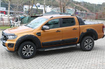 Ford Ranger 2011–2022 EuroCap durvju moldingas (4 gab., ABS) foto 5