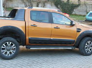 Ford Ranger 2011–2022 EuroCap durvju moldingas (4 gab., ABS) foto 3