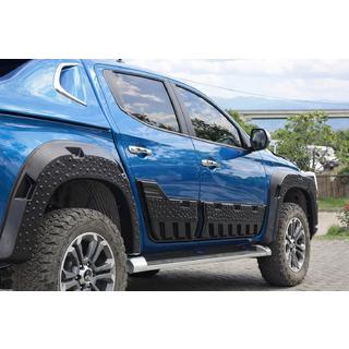 Durvju līstes EuroCap (6 gab., ABS) Mitsubishi L200 2015–2024 foto 3
