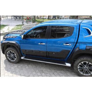 Durvju līstes EuroCap (6 gab., ABS) Mitsubishi L200 2015–2024 foto 1
