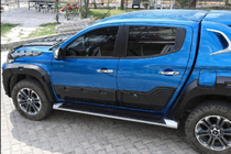 Fiat Fullback 2016– Durvju līstes EuroCap (6 gab., ABS) foto 3