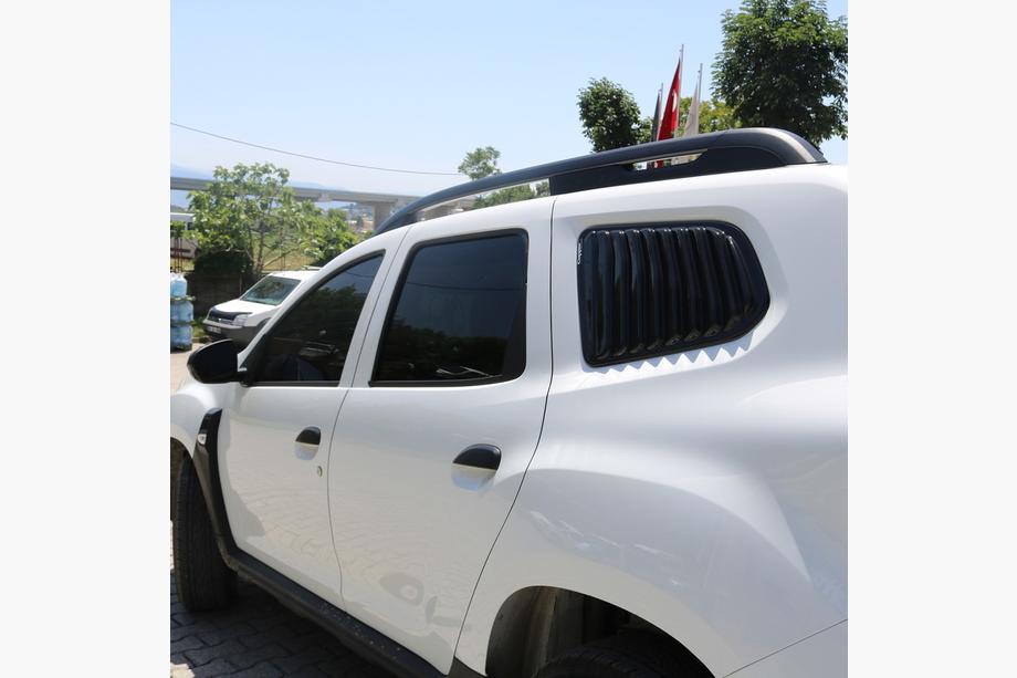 Dacia Duster 2018–2024 Aizmugurējo logu uzlikas EuroCap (2 gab., ABS) Image