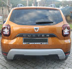Dacia Duster 2018–2024 Aizmugurējā bufera difuzora uzlika U-Type (ABS, pelēka) foto 2
