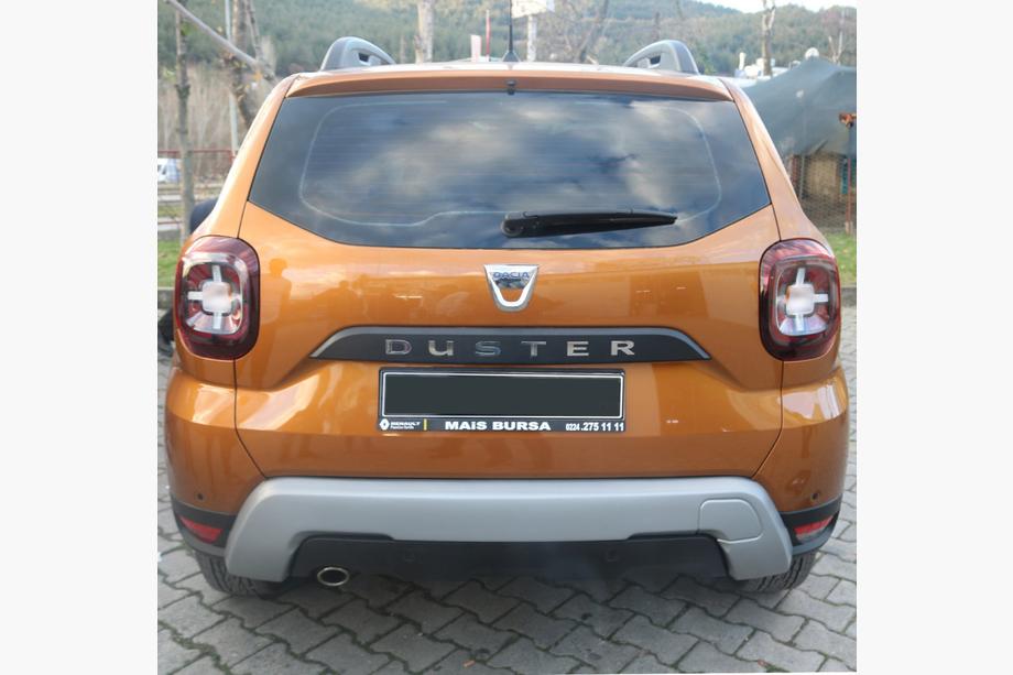 Renault Duster 2018–2024 Aizmugurējā bufera difuzora uzlika U-Type (ABS, pelēka) Image