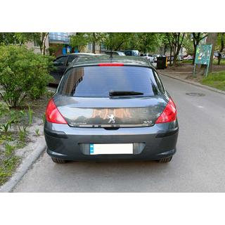 Bagāžnieka malas uzlika (nerūsējošā tērauda) Peugeot 308 2007–2013 foto 1