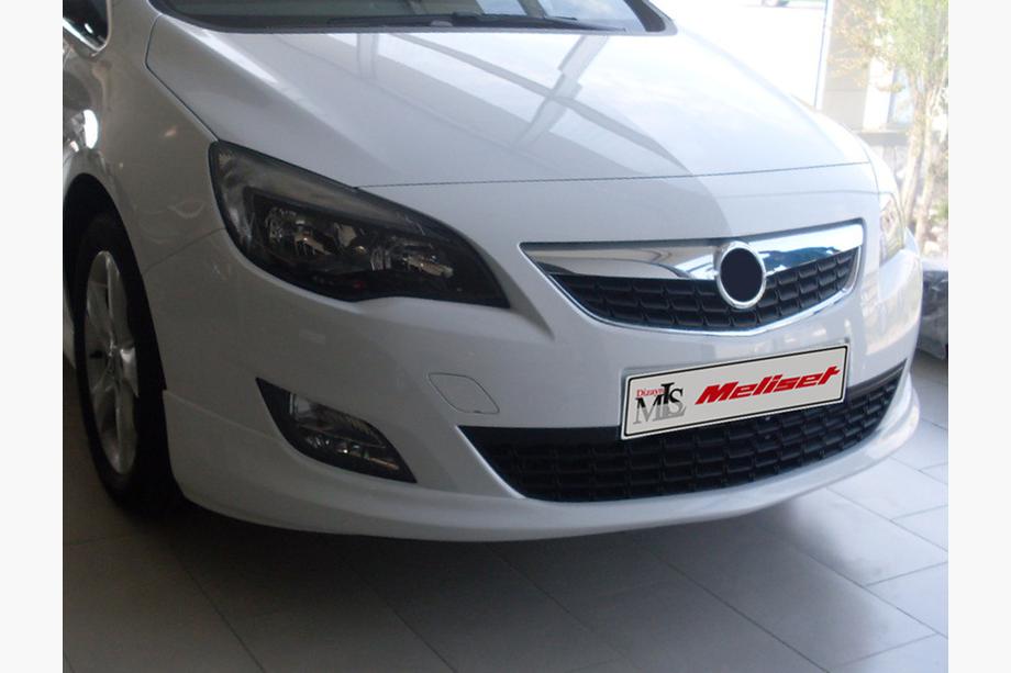 Opel Astra J 2009–2015 Priekšējā apakšējā lūpa 2010-2012 (krāsošanai) Foto 3