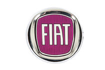 Fiat Emblēma (sarkana V2, pašlīmējoša) 120 mm foto 1