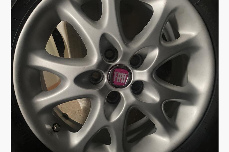 Fiat Diska centra vāciņi V2 49/42,5 mm sarkani (4 gab., 0735448759) Image