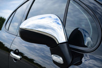 Peugeot 308 2007–2013 Spoguļu uzlikas (2 gab., nerūsējošais tērauds) Carmos - turku teras foto 1