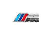 BMW M emblēma 54 x 20 mm foto 2