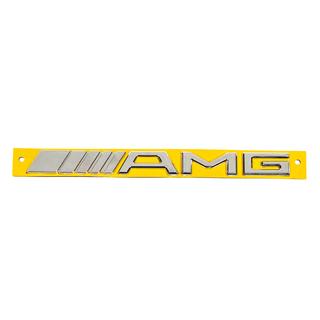 AMG emblēma (20 cm, ABS, hromēts) foto 2