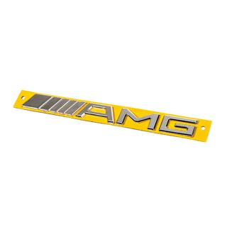 AMG emblēma (20 cm, ABS, hromēts) foto 1