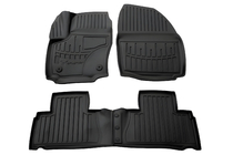 Ford Galaxy 2007–2015 Stingray 3D salona paklāji (2011-2014, 4 gab., poliuretāns, klipsis FC2) foto 1