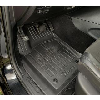 Stingray 3D salona paklājiņi (5 gab., poliuretāns) Jeep Grand Cherokee WK2 2010–2021 foto 1
