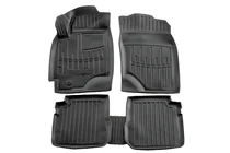 Mitsubishi Outlander 2001–2006 Stingray 3D salona paklājiņi (2003-2006, 5 gab., poliuretāns) foto 1