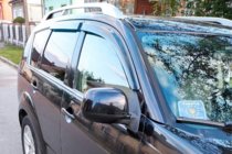 Peugeot 4007 2007–2013 Logu vēja deflektori (4 gab., HIC) foto 5