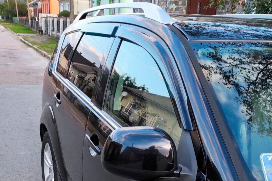 Peugeot 4007 2007–2013 Logu vēja deflektori (4 gab., HIC) Image