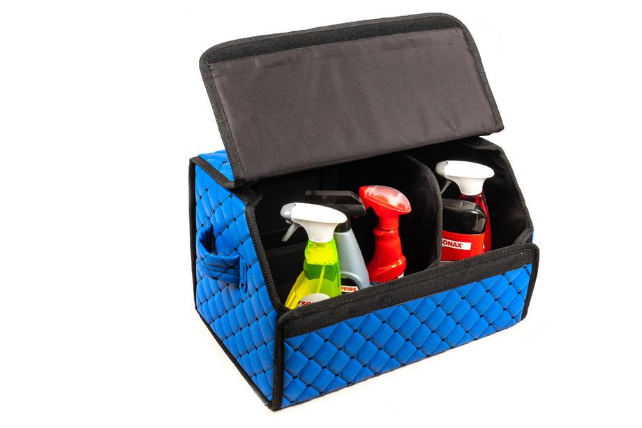 ECO bagāžnieka organizatora soma (50x30x30, zila) Foto 1