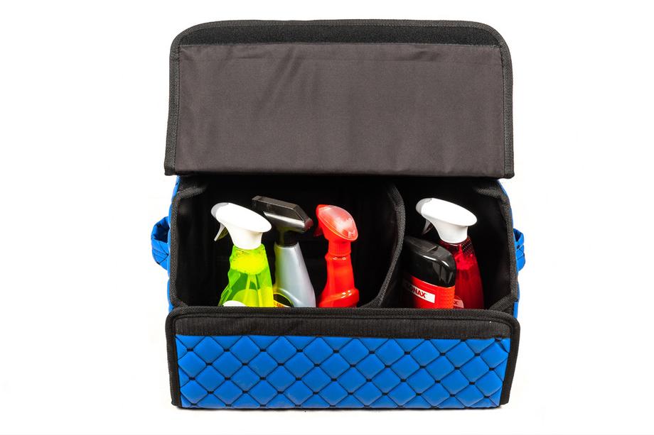 ECO bagāžnieka organizatora soma (50x30x30, zila) Foto 5