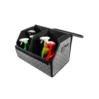 ECO bagāžnieka organizatora soma (50x30x30, pelēka) foto 2