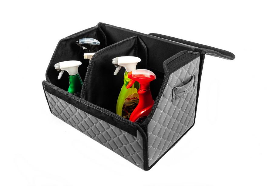 ECO bagāžnieka organizatora soma (50x30x30, pelēka) Foto 2