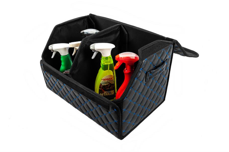 ECO bagāžnieka organizatora soma (50x30x30, Eco-Blue) Foto 6