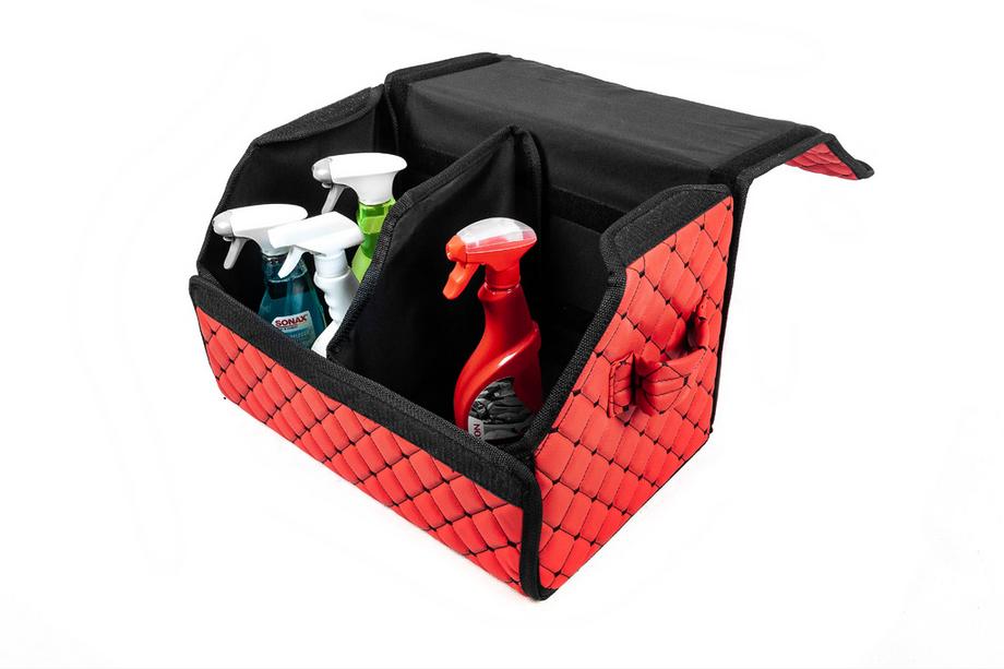 ECO bagāžnieka organizatora soma (50x30x30, sarkana) Foto 2