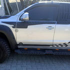 Volkswagen Amarok 2010–2022 Durvju augšējās līstes (6 gab., ABS) foto 3