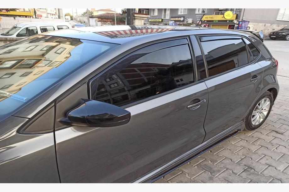 Volkswagen Polo 2010–2017 Logu vēja deflektori, ieliekamie HB (Esa, 4 gab.) Image