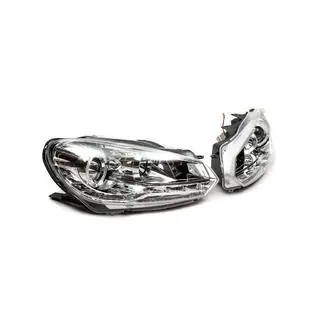 Priekšējie lukturi Silver (2 gab., LED) Volkswagen Golf 6 2008–2014 foto 3