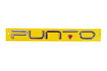 Fiat Punto Grande/EVO 2006–2018 Punto uzraksta emblēma EVO (sarkans punkts, 2037a) foto 1