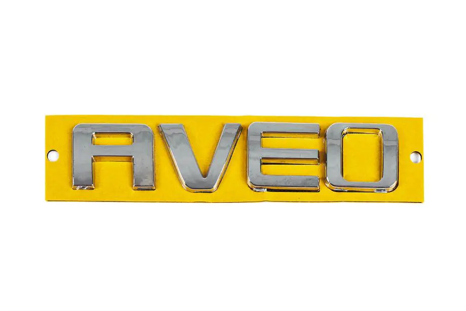 Chevrolet Aveo T200 2002–2008 AVEO uzraksts 96462533 (115 mm x 23 mm) Image