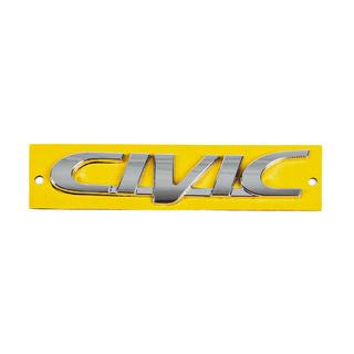 Civic uzraksts (125 mm x 25 mm) Honda Civic 1995–2001 foto 1