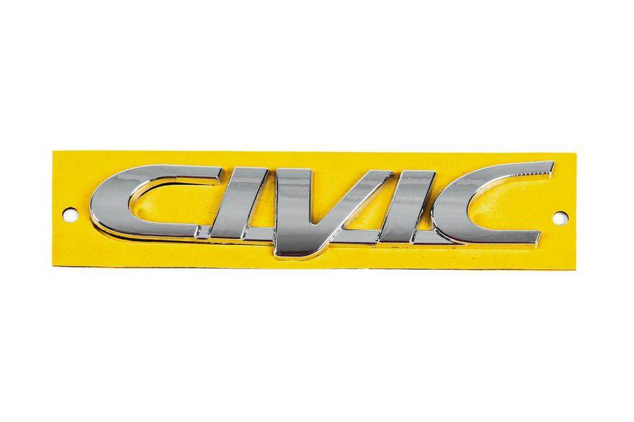Honda Civic 1995–2001 Civic uzraksts (125 mm x 25 mm) Image