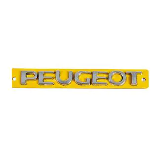 Peugeot 8665.PW uzraksts (137 x 15 mm) Peugeot 207 2006–2014 foto 1