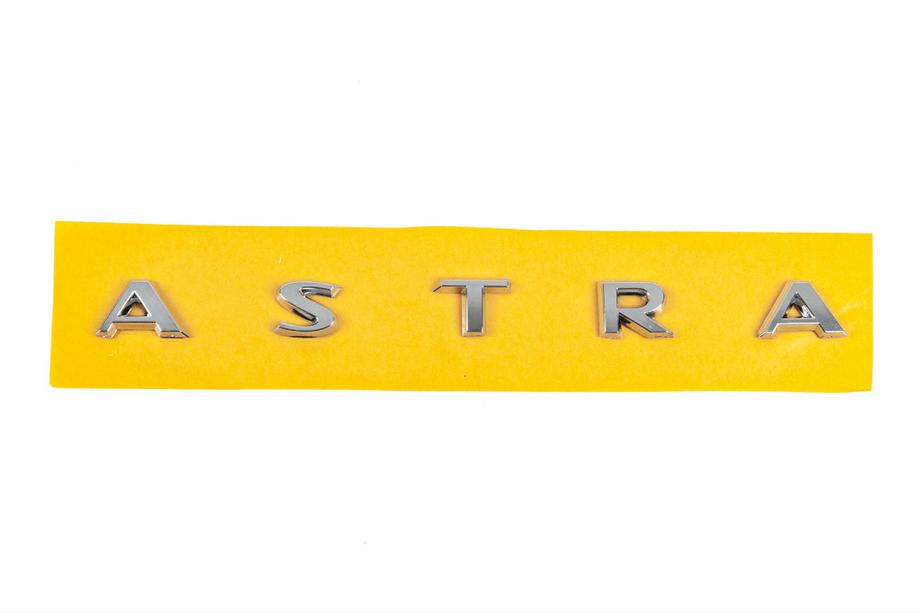 Opel Astra J 2009–2015 Astra uzraksta emblēma 177227AJ (225 x 16 mm) Image