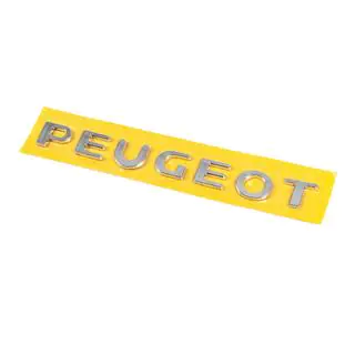 Peugeot uzraksts 8666.31 (260 × 25 mm) Peugeot 307 2001–2008 foto 2